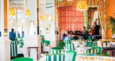 Main dining room with live music